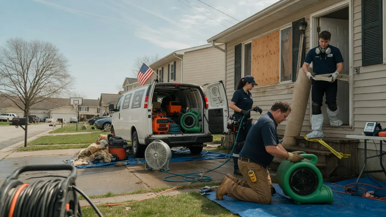 Water Damage Restoration in Elizabeth, WV near me